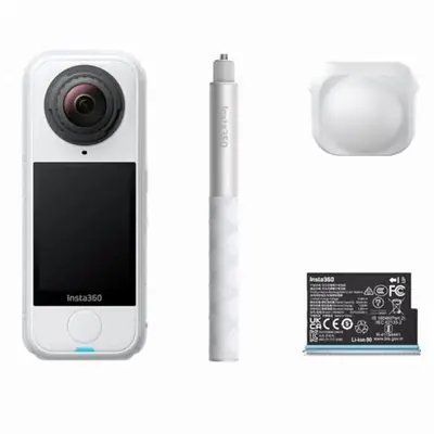 Akcijska kamera Insta360 X4 Air Starter Bundle Arctic White-4