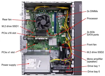 Lenovo ThinkSystem ST45 V3 Server, 7DH5100AEA  AMD 4124P (4C) 16GB 2x480-3