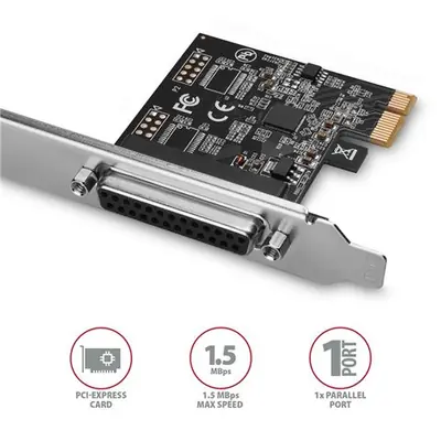 CON PCIe 2.0 -> DB25F Para x1, PCEA-P1N, AXA CON PCIe 2.0 -> DB25F Para x1, PCEA-P1N, AXA