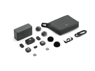 DJI Mic 3 (2 TX + 1 RX + Charging Case)-2