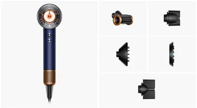 Dyson Supersonic Nural Multi-Styler Straight+Wavy Pruss...