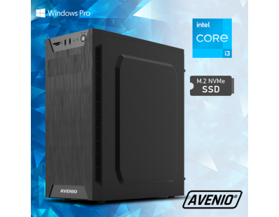 Stolno računalo Avenio ProOffice Intel Core i3 12100 3.30GHz 8GB 512GB NVMe SSD DVDRW W10P Intel UHD Graphics 730 P/N: 02242117 128493