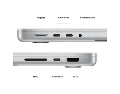 Apple MacBook Pro 14 inch 12-core M2 Max, 32GB, 1 TB SSD, 30-core GPU, 14.2 inch Liquid Retina XDR, MacOS, Silver (mphk3cr/a) 128389