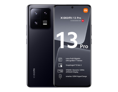 MOBITEL XIAOMI 13 PRO 5G 12GB/256GB CERAMIC BLACK - TOP MODEL - AKCIJA 130309
