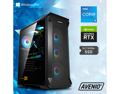Stolno računalo Avenio Vector Intel Core i5 12600KF 3.60GHz 32GB 1TB NVMe SSD W10P nVidia GeForce RTX 3060 Ti 8GB GDDR6 P/N: 02242110 128514
