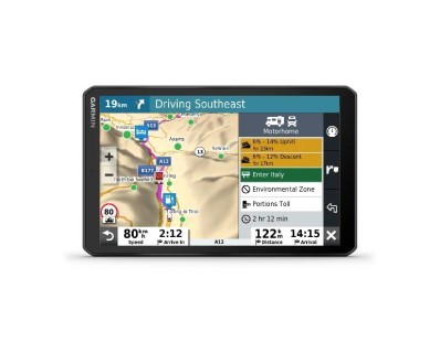 Cestovna GPS navigacija Garmin Camper 890MT-D Europe, Bluetooth, 8" kamper mod 113449