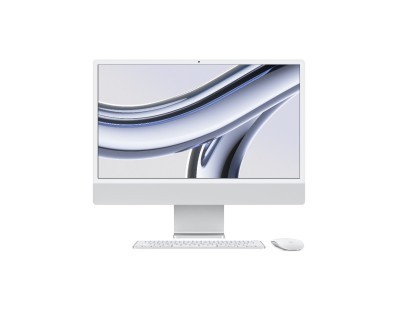 Apple iMac 24 inch M3 8C CPU, 10C GPU, 8GB RAM, 256GB SSD Silver (mqrj3cr/a) 129377