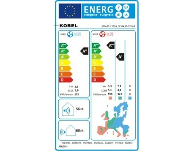 Klima uređaj Korel Optimus 12FNX/FN8 komplet, WiFi 111835